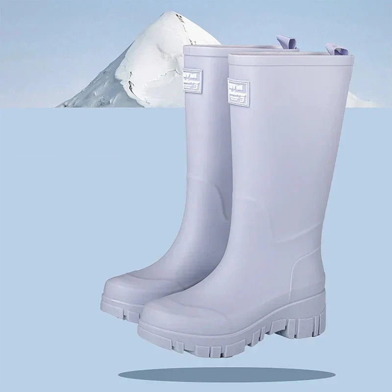 Waterproof Rubber Ankle Boots