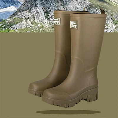 Waterproof Rubber Ankle Boots