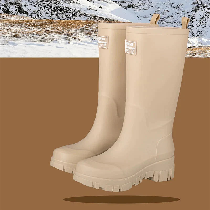 Waterproof Rubber Ankle Boots
