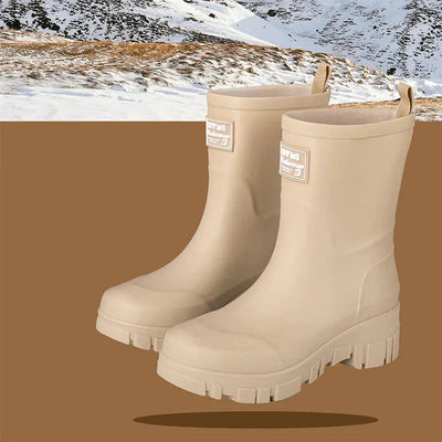 Waterproof Rubber Ankle Boots
