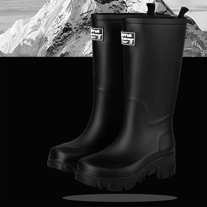 Waterproof Rubber Ankle Boots