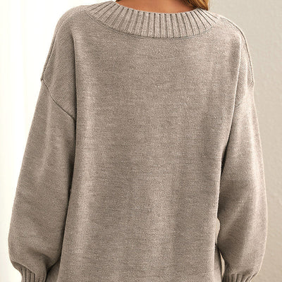 Cozy Elegant V-Neck Sweater