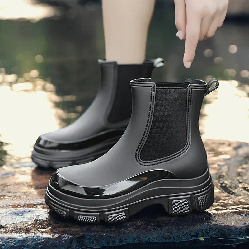 Chelsea Boots with Chunky Platform