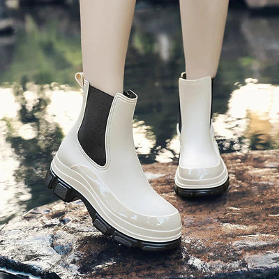 Chelsea Boots with Chunky Platform