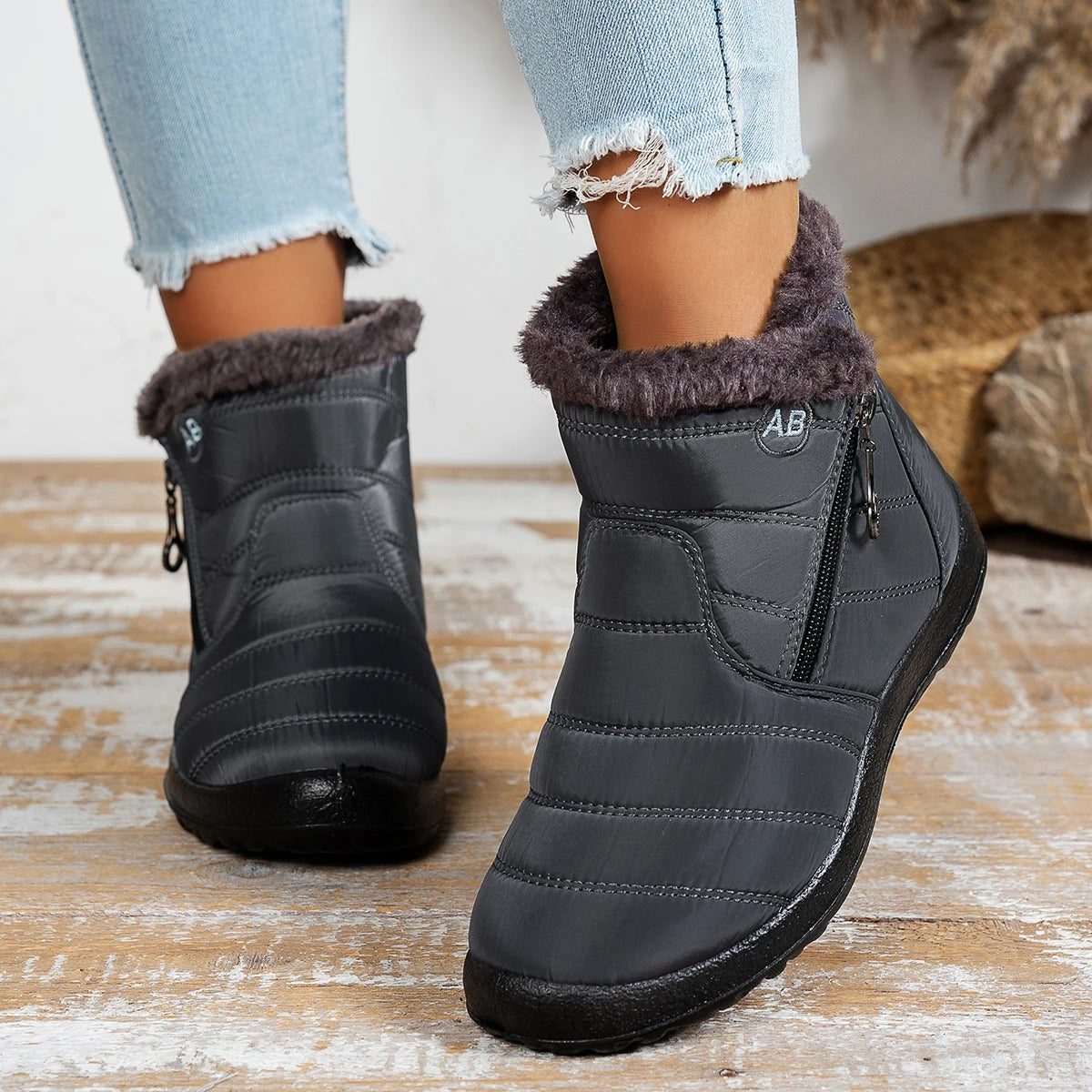 Waterproof Cotton Boots