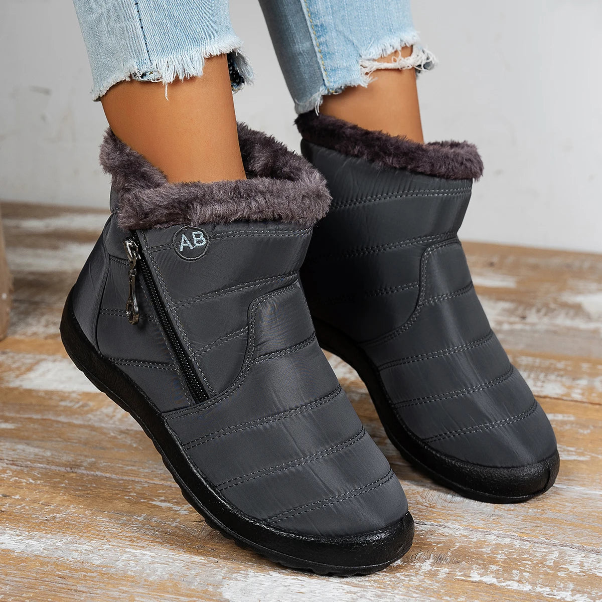 Waterproof Cotton Boots