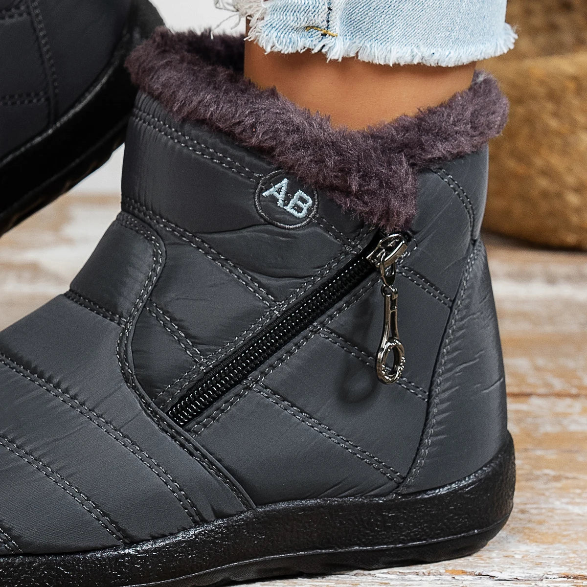 Waterproof Cotton Boots