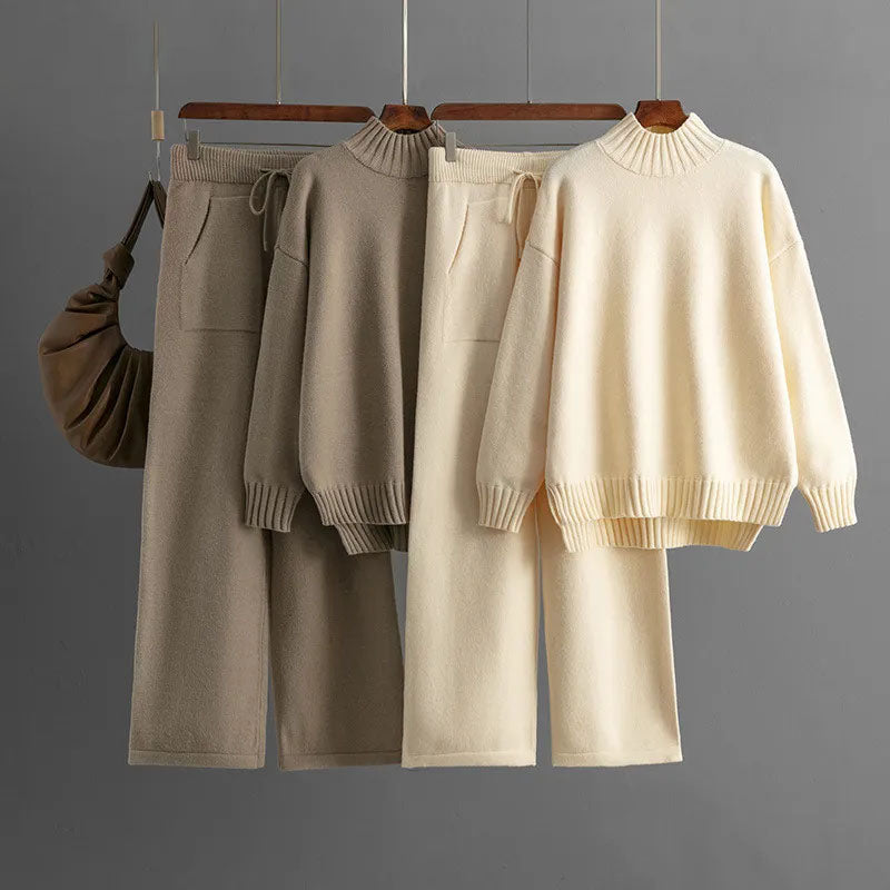 Knitted Loungewear 2-Piece Set