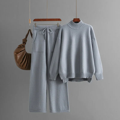 Knitted Loungewear 2-Piece Set