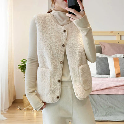 Teddy Fleece Vest