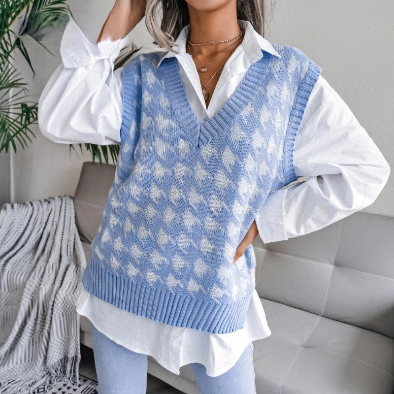 Knitted Sweater Vest