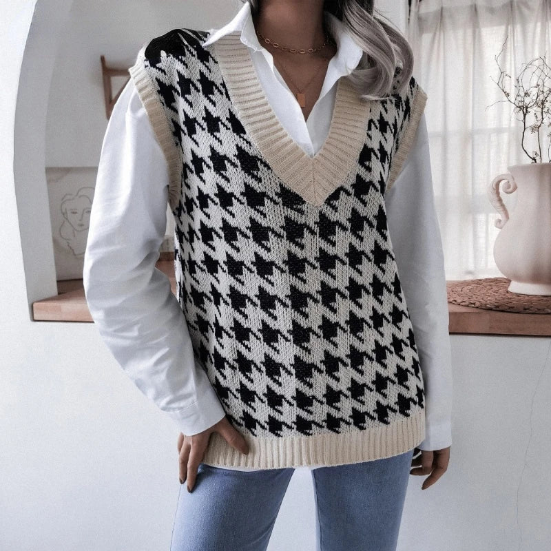 Knitted Sweater Vest