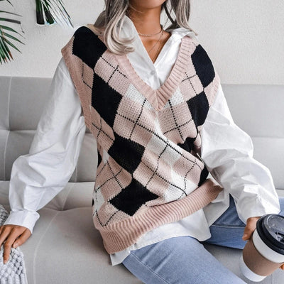 Knitted Sweater Vest
