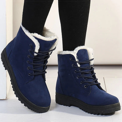 Warm Fur-Lined Boots