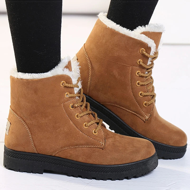 Warm Fur-Lined Boots