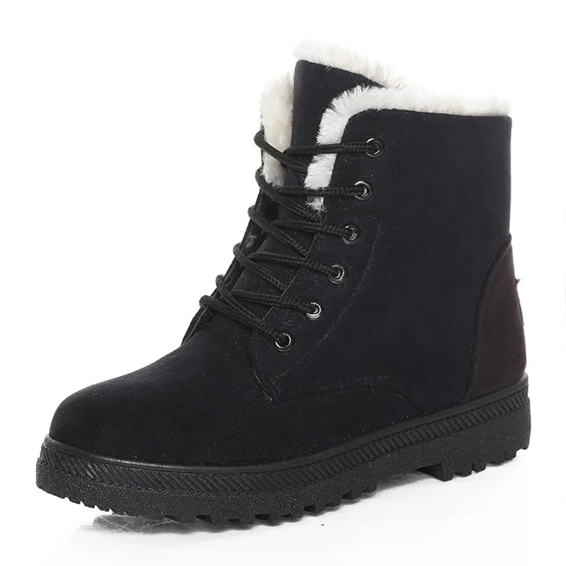 Warm Fur-Lined Boots