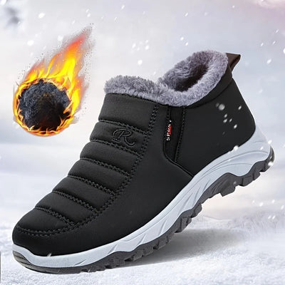 Waterproof Fleece Ankle Snow Boots