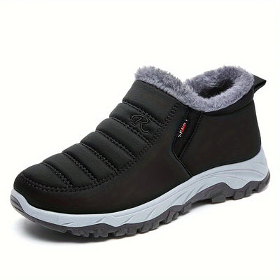 Waterproof Fleece Ankle Snow Boots