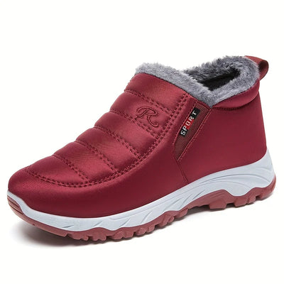 Waterproof Fleece Ankle Snow Boots