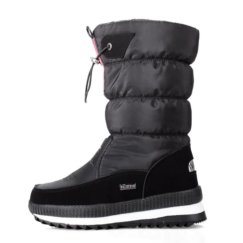 Waterproof Mid-Calf Snow Boots