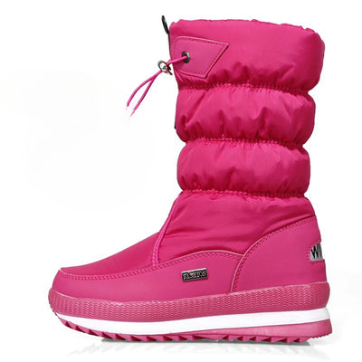 Waterproof Mid-Calf Snow Boots