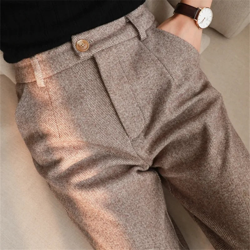 Elegant Wool Pants