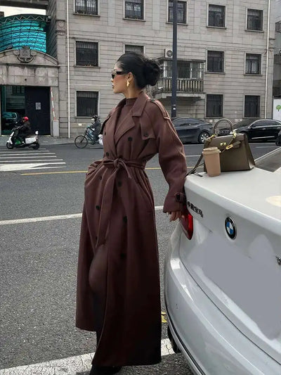 Wool Trench Coat